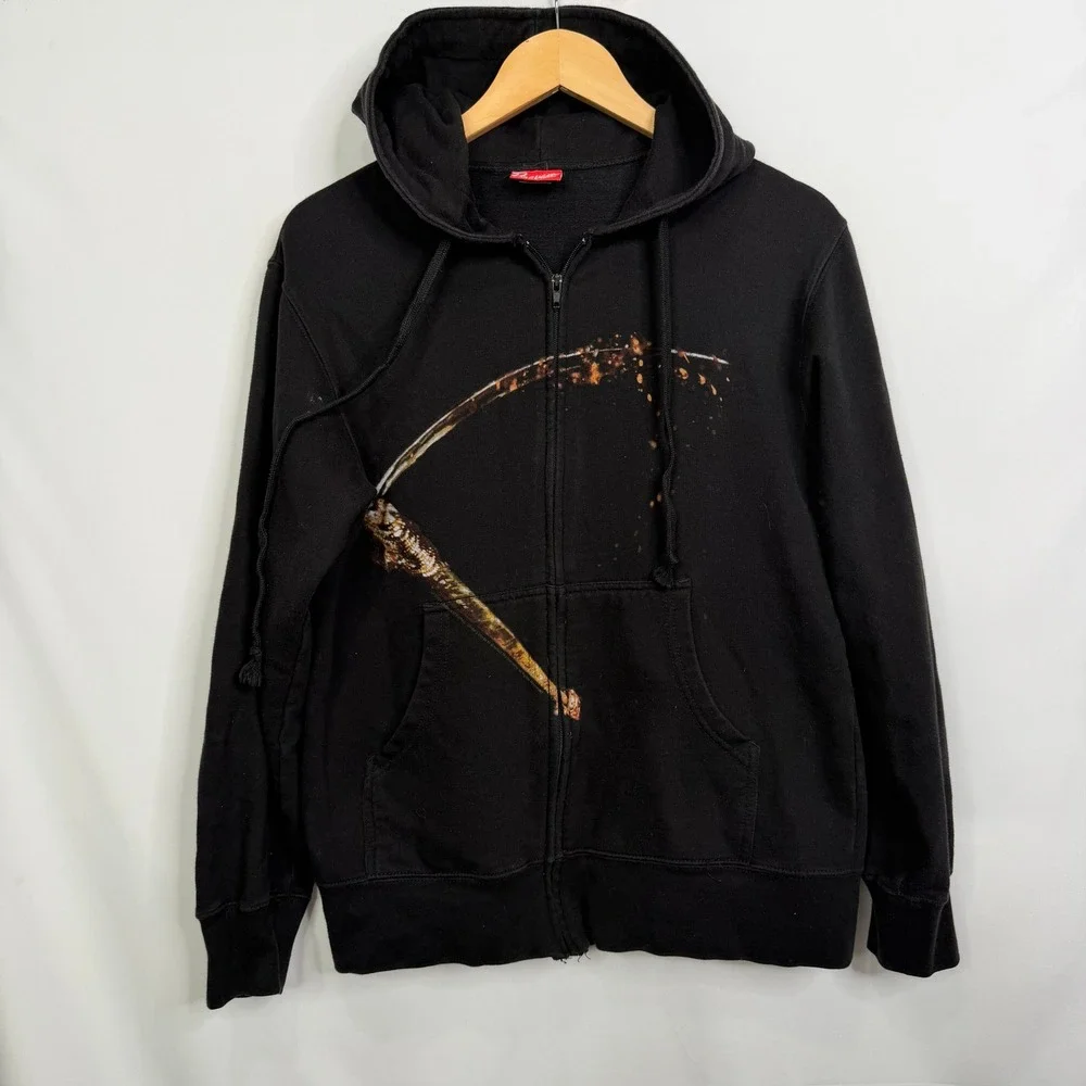 Children of Bodom Blooddrunk Black Zip Up Hoodie Bravado Mens Small Band Merch‎